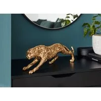 OTTO home Dekofigur Leopard Maße (B/T/H): 53/10/10 cm, Eyecatcher und Bestseller: Dekorationsfigur goldfarben
