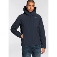 CMP Softshelljacke mit hochschließendem Kragen, 3-lagig, wasserabweisend, winddicht