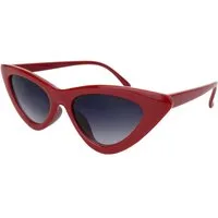 Ella Jonte Retrosonnenbrille Retro Cat-Eye Sonnenbrille im Rockabilly-Stil mit UV-400 Schutz