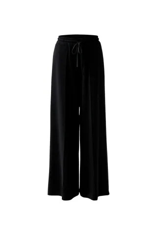 Oui - Marlenehose black - Gr. - 40