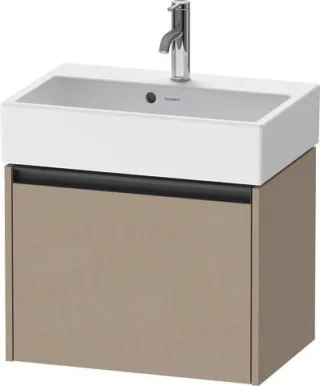 Duravit Ketho.2 Waschtischunterbau wandhängend Leinen Matt 584x390x440 mm - K25073075750000 K25073075750000