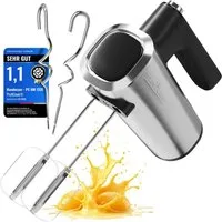 ProfiCook Handmixer PC-HM 1335, 5 Stufen, sanfter Start, 400W, Turbo-Funktion