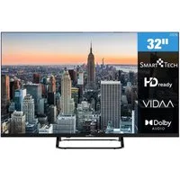 Smart Tech 32HV02V LED-Fernseher (80 cm/32 Zoll, HD-ready, VIDAA Smart TV, VIDAA Smart TV, Bluetooth, Triple-Tuner)