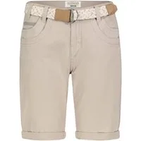 SUBLEVEL Shorts Damen Bermudas kurze Hose Baumwolle Jeans Sommer Chino Stoff