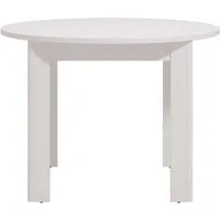 Home affaire Esstisch Ancona runder Tisch, 106 cm, MFD Tischplatte, in verschiedenen modern Farben, Ideal für eine moderne Küche