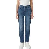 comma casual identity Straight-Jeans mit hohem Bund