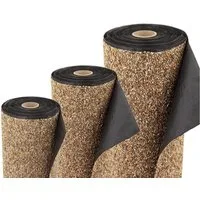 Aquagart Steinfolie Steinfolie 8m x 0,4m breit Für Teichrand Bachlauf Sandfarben, Verkleben, (1-St)