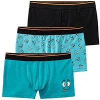 AUTHENTIC LE JOGGER Boxer Boxershorts für Jungen (Packung, 3-St) mit witzigen Print