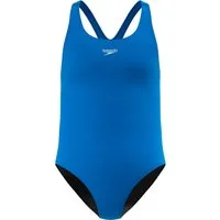 Speedo Badeanzug Badeanzug Stanny Speedo für Mädchen für Kinder und Jugendliche, Medalist-Schnitt, elastisches Material