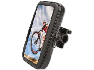 MANHATTAN Fahrrad-Smartphone-Halter, wasserdicht, schwarz