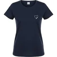 HERMKO Kurzarmshirt 701180055 T-Shirt 100% Bio-Baumwolle mit Druckmotiv hergestellt in EU