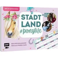 Michael Fischer Spiel Stadt, Land, # ponylife - Der Spieleklassiker für alle Pferde-Fans