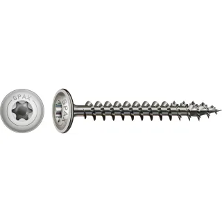 SPAX A2 Tellerkopf T-Star Plus T30 Vollgewinde, 100 Stück - 0257000600605