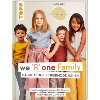 Buch "we 'R' one Family - Nachhaltige Kindermode nähen"