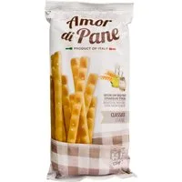 Amor di Pane Knabberei, Amor di Pane Grissini knusprige Brotsticks Sorte Classic 125g