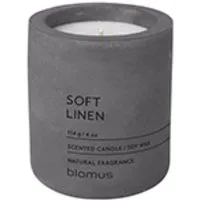 blomus Duftkerze -FRAGA- Beton-Duftkerze aus natürlichem Sojawachs, Hochwertig, Natürliche Duftkerze, Beton-Optik