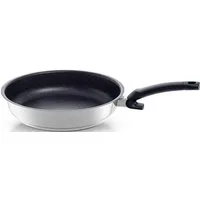 Fissler Bratpfanne Adamant® premium Edelstahlpfanne beschichtet, Edelstahl 18/0 (1-tlg), induktionsgeeignet, kratzfeste Antihaft-Beschichtung, Made in Germany