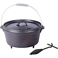 El Fuego Schmortopf El Fuego Dutch Oven mit Deckelheber 8,46 Liter (AY463)