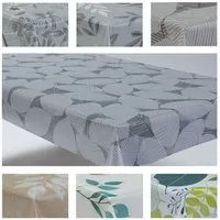 laro Tischdecke Wachstuchtischdecke Blatt Mix PVC Eckig