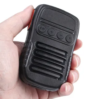 UNIWA BM008 Wireless bluetooth Speaker Hand Microphone 1800mAh PTT Mic with Type-C Charging for Zello Android iOS Walkie