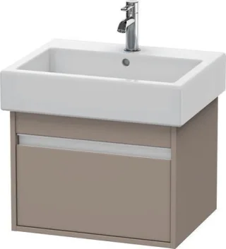 Duravit Ketho Waschtischunterbau wandhängend Basalt Matt 550x440x410 mm - KT668604343 KT668604343