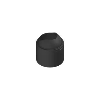 Dornbracht Haube Ersatzteile 091102287 D. 45 x 47,5 mm Schwarz matt 091102287-33