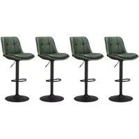 VASAGLE Barhocker Barstühle (Set, 4 St), höhenverstellbar, drehbar