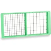 Genius Gemüseschneidaufsatz Genius Nicer Dicer Exclusive Gemüseschneider,Messereinsatz 7x7/14x14mm, Zubehör für Nicer Dicer Exclusive, Extra Scharf