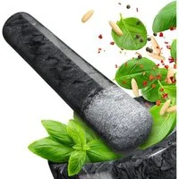 madeco Mörser Ersatzstößel Marmor 16cm Stößel für Mörser einzeln (ohne Mörser)
