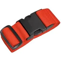 Best Offer Koffergurt Verstellbares Kofferband / Koffergurt / aus Nylon / Farbe: rot