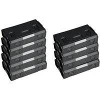 Sortimo® Werkzeugkoffer SORTIMO Systembox L-BOXX Mini anthrazit (9 St)