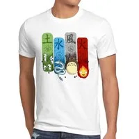 style3 T-Shirt Ghibli Family totoro mononoke schloss chihiro film ghibli