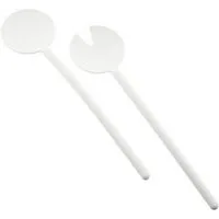 COFI 1453 Salatbesteck 2-teilig – Salatlöffel & Salatgabel im Set, spülmaschinengeeignet (2-tlg), 29 cm, Spülmaschinenfest, Stabil & Langlebig