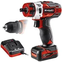 Einhell Akku-Bohrschrauber TE-CD 12/1 X-Li, max. 1400 U/min, inklusive Akku, Ladegerät, Lieferung im Karton