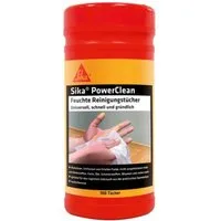 Sika PowerClean Reinigungstücher Reinigungstücher (1 Box a 100 Reinigungstücher, 100 Tücher in einer Box)