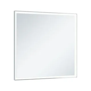 Keuco Royal Lumos Lichtspiegel 14598171500 650x650x60mm, 48+41 Watt, Spiegelheizung, silber-eloxiert