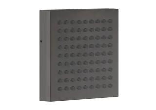Hansgrohe Schulterbrause 110/110 Axor ShowerComposition 1jet, brushed black chrome, 12596340 12596340