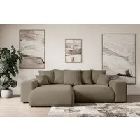 ALTDECOR Ecksofa ESKAR-L, Couch mit Schlaffunktion, Wohnzimmer - Wohnlandschaft, Corner Sofa Bett Eckcouch Couch L-Form Schlafcouch Ausziehbar