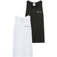 Champion Tanktop (Packung, 2-tlg) im 2er-Pack, mit Rundhalsausschnitt, sportlicher Stil, aus Baumwolle