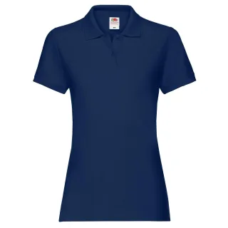 Fruit of the Loom - "Premium" Poloshirt für Damen (Marineblau)