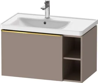 Duravit D-Neo Waschtischunterbau wandhängend Basalt Matt 784x452x440 mm - DE4258034430000 DE4258034430000