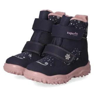 Superfit Wintterstiefel  HUSKY1 - Gr. 22 - Blau - Textil & Synthetik