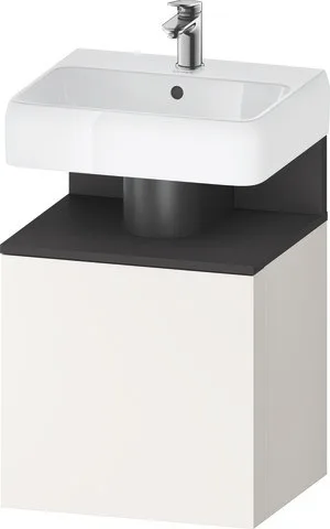 Duravit Qatego Waschtischunterbau wandhängend Weiß Supermatt 490x420x645 mm - QA4077R49840000 QA4077R49840000
