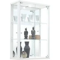 fif möbel Vitrine OPTIMA Hängevitrine/Glasvitrine 2x Glastür,perfekt für Sammler,Sammlervitrine