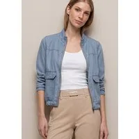 STREET ONE Blouson mit Stehkragen aus Lyocell