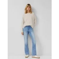 s.Oliver Bootcut-Jeans Jeans-Hose BEVERLY Jeans Beverly / Slim Fit / Mid Rise / Bootcut Leg