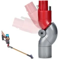 Blossom Staubsaugerrohr-Adapter Flex-Adapter Gelenk passend für Dyson V7 V8 V10 V11 V15 Staubsauger, 90° Flex Gelenk für Akku-Staubsauger Handstaubsauger Stielstaubsauger