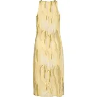 Vila Cocktailkleid VIMURINA BAN O-NECK MIDI DRESS/BFS Pale Banana/Ban