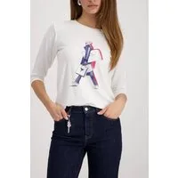 Monari T-Shirt 410082 Strassstein-Details