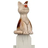 formano Dekofigur Zaunfigur Zaundeko Katze 18 cm 741028 (1 St)